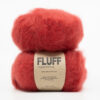red mohair yarn
