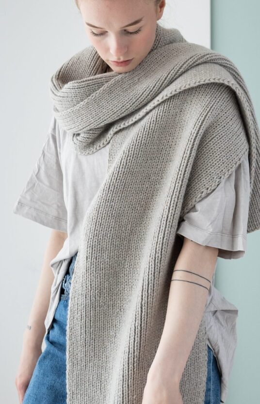 beginner friendly pattern scarf