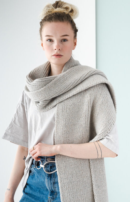 beginner friendly pattern scarf
