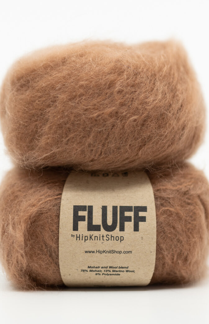 nougat brown mohair
