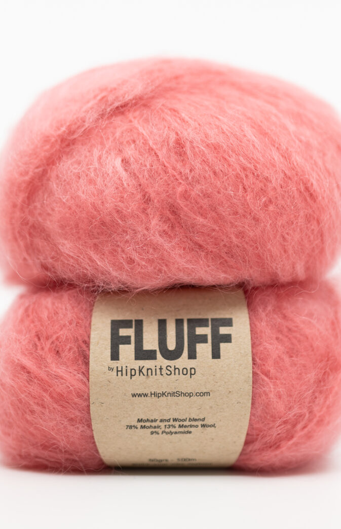 pink mohair yarn