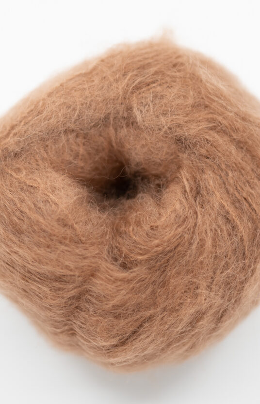 webshop mohair yarn nut brown