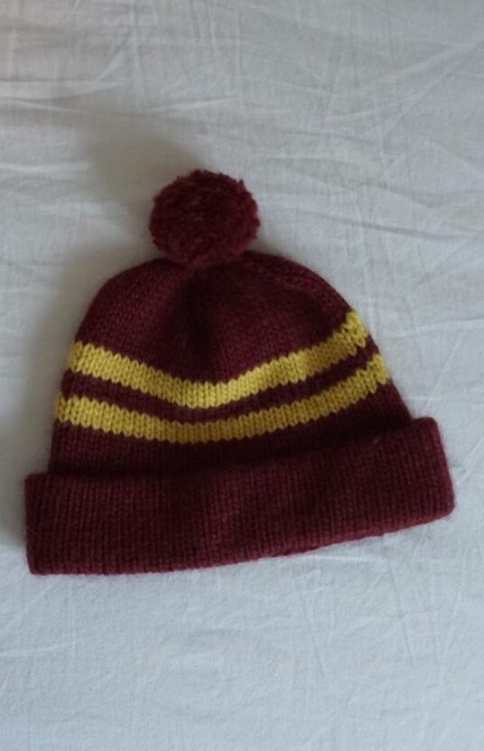 harry potter lue strikkeoppskrift