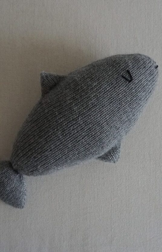 strikkeoppskrifter  fisk kosedyr