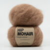 nøttebrun hip mohair