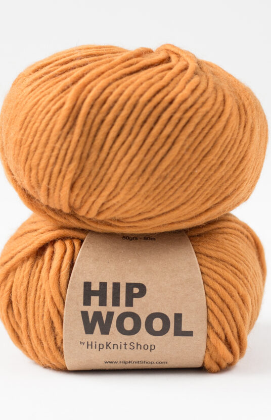 Hip wool yarn