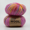 hip wool håndfarget ullgarn