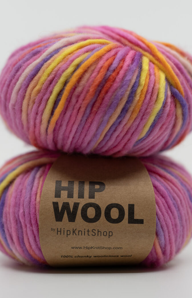 hip wool håndfarget ullgarn