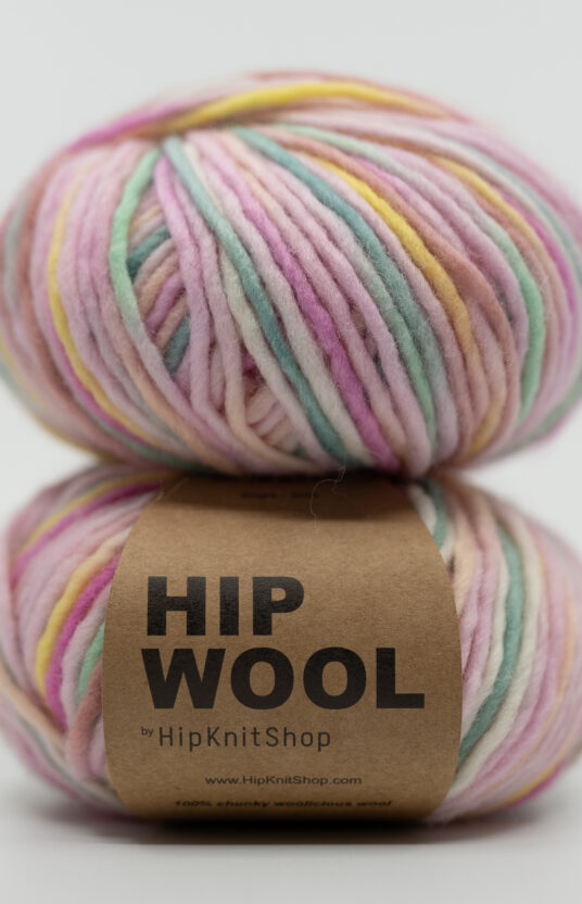 håndfarget ullgarn hip wool