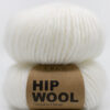 kritt hvit tykt garn nettbutikk Hip Wool mulesingfri dyrevennlig garn